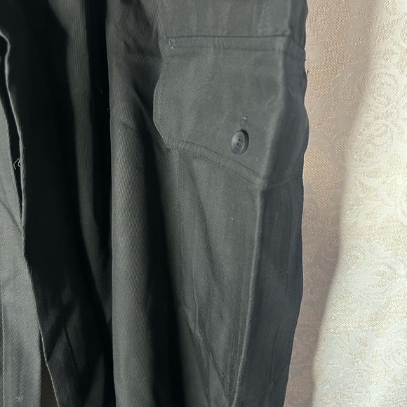 GSTQ Women's Utility Wide Leg Pant Black Size 14 - Picture 3 of 7